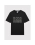 Boss Tricou J25M02 S Negru Regular Fit - Pled.ro