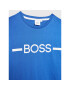 Boss Tricou J25N29 D Albastru Regular Fit - Pled.ro