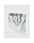 Boss Tricou J25N35 D Alb Regular Fit - Pled.ro