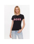 Boss Tricou Logo 50489531 Negru Slim Fit - Pled.ro