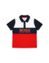 Boss Tricou polo J25L25 S Roșu Slim Fit - Pled.ro