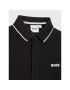 Boss Tricou polo J25M34 S Negru Regular Fit - Pled.ro