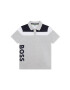 Boss Tricou polo J25O32 D Gri Regular Fit - Pled.ro