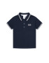 Boss Tricou polo J25P12 D Bleumarin Regular Fit - Pled.ro