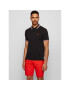 Boss Tricou polo Paddy 50398302 Negru Regular Fit - Pled.ro