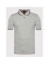 Boss Tricou polo Passertip 50472665 Gri Slim Fit - Pled.ro