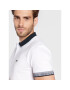 Boss Tricou polo Paule 50471914 Alb Slim Fit - Pled.ro