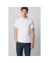 Boss Tricou polo Paule Tr 50435671 Alb Slim Fit - Pled.ro