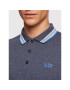 Boss Tricou polo Plisy 50272945 Bleumarin Regular Fit - Pled.ro