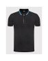 Boss Tricou polo Polston 26 50467125 Negru Slim Fit - Pled.ro