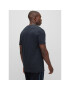 Boss Tricou Tee Curved 50469045 Bleumarin Regular Fit - Pled.ro