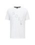 Boss Tricou Teeonic 50447948 Alb Regular Fit - Pled.ro