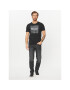 Boss Tricou Temessage 50503552 Negru Relaxed Fit - Pled.ro