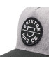 Brixton Șapcă Crest C NetPlus MP Snapback 11001 Gri - Pled.ro