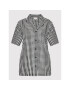 Brixton Cămașă Bunker Gingham 01273 Negru Relaxed Fit - Pled.ro