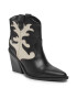 Bronx Botine Western 34278-AG Negru - Pled.ro