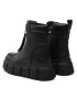 Buffalo Botine Ava Front Zip Boot 1622338 Negru - Pled.ro