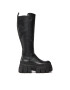 Buffalo Cizme lungi muschetar Gospher Stretch Boot 1622354 Negru - Pled.ro