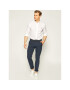 Bugatti Pantaloni chino 4810GD 56236 Bleumarin Modern Fit - Pled.ro