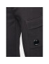 C.P. Company Pantaloni trening Diagonal Raised 14CMSP017A 005086W Negru Regular Fit - Pled.ro