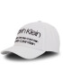 Calvin Klein Șapcă Industrial Pique' Baseball Cap K50K504473 Alb - Pled.ro