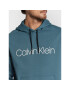 Calvin Klein Bluză Logo K10K107033 Verde Regular Fit - Pled.ro