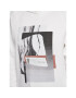 Calvin Klein Bluză Photo Print K20K204974 Alb Regular Fit - Pled.ro