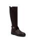 Calvin Klein Cizme lungi riding Knee Boot 20 W/Hdw HW0HW00607 Maro - Pled.ro