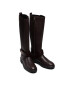 Calvin Klein Cizme lungi riding Knee Boot 20 W/Hdw HW0HW00607 Maro - Pled.ro