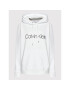 Calvin Klein Curve Bluză Inclusive Core Logo K20K203635 Alb Regular Fit - Pled.ro