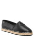 Calvin Klein Espadrile Espadrille HW0HW01457 Negru - Pled.ro