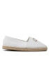 Calvin Klein Espadrile Espadrille W/Hdw HW0HW00740 Alb - Pled.ro