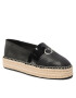 Calvin Klein Espadrile Flatform Espadrille W/Hw HW0HW01619 Negru - Pled.ro