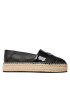 Calvin Klein Espadrile Flatform Espadrille W/Hw HW0HW01619 Negru - Pled.ro