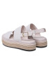 Calvin Klein Espadrile Flatform Wedge HW0HW01497 Écru - Pled.ro