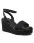 Calvin Klein Espadrile Wedge 50Hh W/Hw HW0HW01490 Negru - Pled.ro