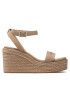 Calvin Klein Espadrile Wedge Sandl 50-Su HW0HW00822 Bej - Pled.ro