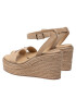 Calvin Klein Espadrile Wedge Sandl 50-Su HW0HW00822 Bej - Pled.ro