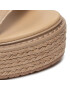 Calvin Klein Espadrile Wedge Sandl 50-Su HW0HW00822 Bej - Pled.ro