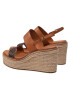 Calvin Klein Espadrile Wedge Sndl 50 HW0HW00823 Maro - Pled.ro