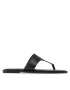 Calvin Klein Flip flop Almond Flat Tp Slide Hf HW0HW01159 Negru - Pled.ro