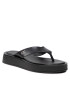 Calvin Klein Flip flop Flatform Tp Slide HW0HW00696 Negru - Pled.ro