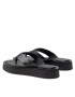 Calvin Klein Flip flop Flatform Tp Slide HW0HW00696 Negru - Pled.ro