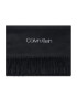 Calvin Klein Fular Basic Wool Woven Scarf K50K507439 Negru - Pled.ro