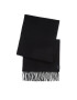 Calvin Klein Fular Classic Wool Woven Scarf K50K511008 Negru - Pled.ro