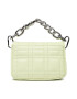 Calvin Klein Geantă Ck Tote Shoulder Bag Sm W/Chain K60K609694 Verde - Pled.ro