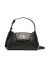 Calvin Klein Geantă Re-Lock Crossbody W/Flap Sm K60K610770 Negru - Pled.ro