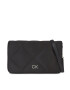 Calvin Klein Geantă Re-Lock Quilt Shoulder Bag-Satin K60K611300 Negru - Pled.ro