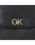 Calvin Klein Geantă Re-Lock Shopper W/Flap K60K611052 Negru - Pled.ro