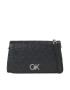 Calvin Klein Geantă Re-Lock Shoulder Bag Md - Emb K60K611061 Negru - Pled.ro